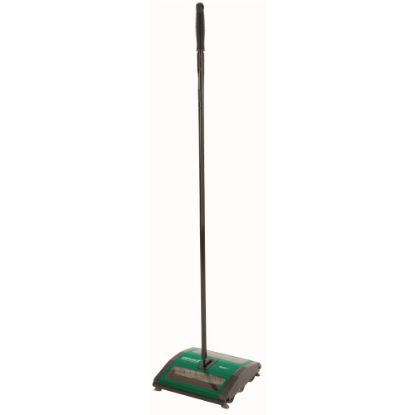 Picture of Bissell Commercial Metal Manual Sweeper, 10-1/2inL x 9-1/2inW x 5/8inD, Black