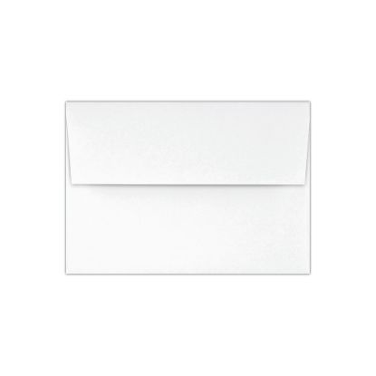 Picture of LUX Invitation Envelopes, A1, Peel & Press Closure, White, Pack Of 500