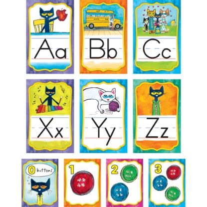 Picture of Edupress Pete The Cat Alphabet Bulletin Board Set, Multicolor