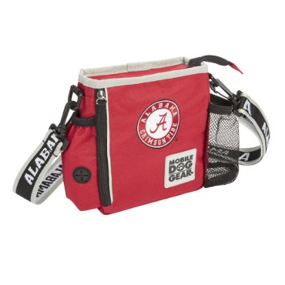 Picture of Mobile Dog Gear NCAA Walking Bag, 7-1/2inH x 2inW x 7-1/2inD, Alabama Crimson Tide