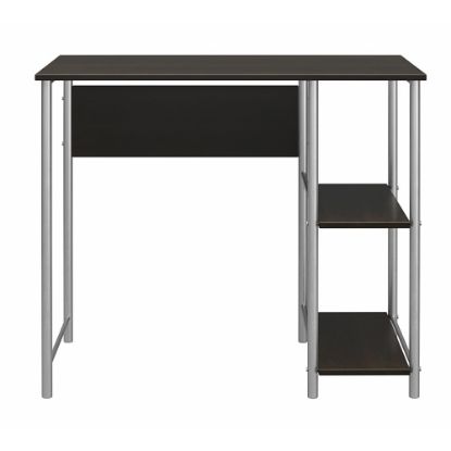 Picture of Ameriwood Home Garrett Metal 36inW Student Desk, Espresso