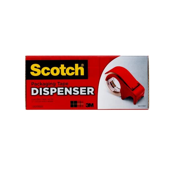 Picture of Scotch Packaging Tape Hand Dispenser, 3in Core, 2in x 60 Yd