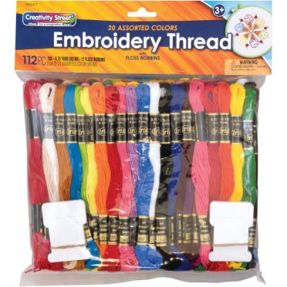 Picture of Pacon Embroidery Thread Pack - Assorted