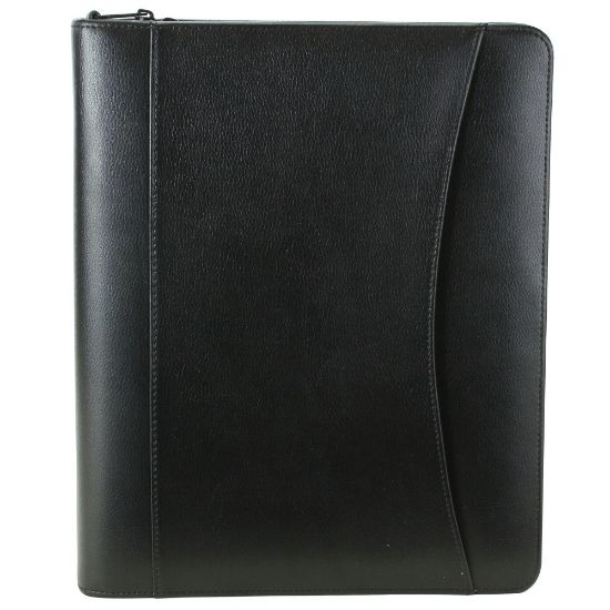 Picture of FranklinCovey Sedona Leather Binder And Starter Pack Organizer, 8 1/2in x 11in, Black (34688)