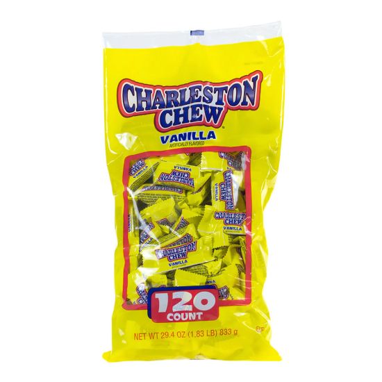 Picture of Charleston Chew Snack-Size Candies, Vanilla, Pack Of 120