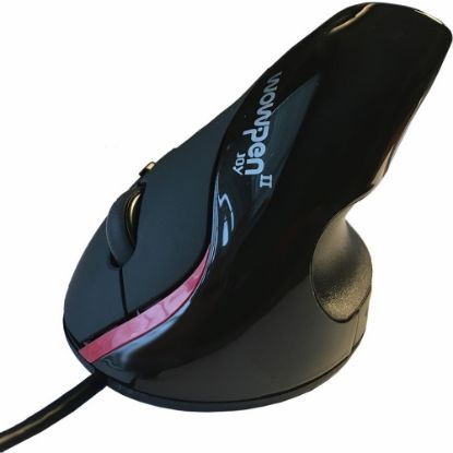 Picture of Ergoguys Wow Pen Joy II Vertical Ergonomic Optical Mouse, Black