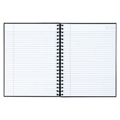 Picture of TOPS Royale Wirebound Notebook, 8in x 10 1/2in, Legal Ruled, 96 Sheets, Gray/Black