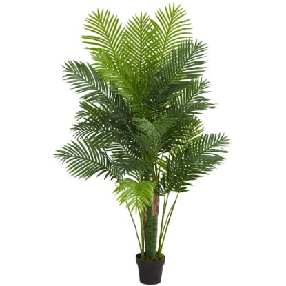 Picture of Nearly Natural Hawaii Palm 72inH Artificial Tree, 72inH x 14inW x 6-1/2inD, Green