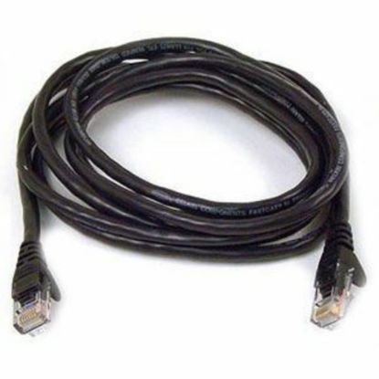 Picture of Belkin 700 Series Cat.5e Patch Cable - RJ-45 Male - RJ-45 Male - 12ft - Black