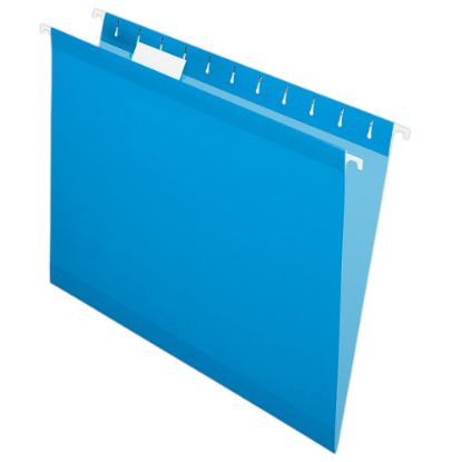 Picture of Pendaflex Premium Reinforced Color Hanging File Folders, Letter Size, Blue, Pack Of 25 Folders