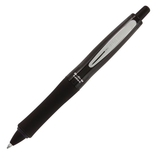 Picture of Pilot Dr. Grip Retractable Ballpoint Pen, Medium Point, 1.0 mm, Black Barrel, Black Ink