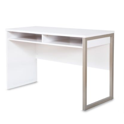 Picture of South Shore Interface 45inW Computer Desk, Pure White