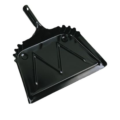 Picture of Boardwalk Metal Dust Pan, Black