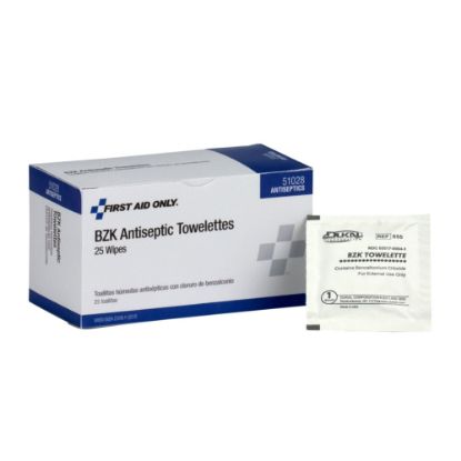 Picture of PhysiciansCare First Aid Antiseptic Towelettes, Box Of 25