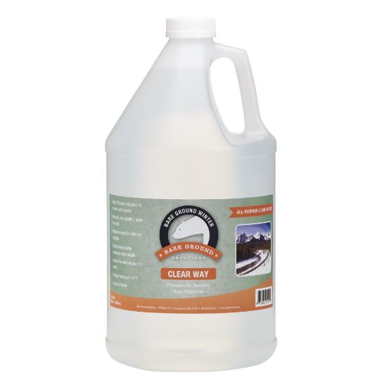 Picture of Bare Ground Clear Way Non-Chloride Potassium Acetate Liquid De-Icer, 1 Gallon