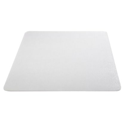 Picture of Deflecto SuperMat+ Anti-Microbial Hard Floor Chair Mat, 45in x 53in, Clear