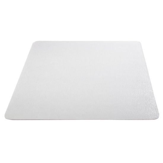 Picture of Deflecto SuperMat+ Anti-Microbial Hard Floor Chair Mat, 45in x 53in, Clear