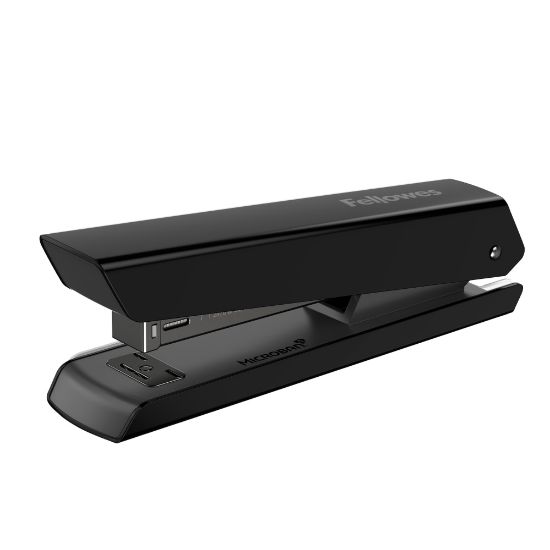 Picture of Fellowes LX820 Classic Full-Size Desktop Stapler with Anti-microbial Technology, 20-Sheet Capacity, Black