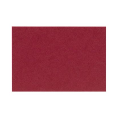 Picture of LUX Flat Cards, A2, 4 1/4in x 5 1/2in, Garnet Red, Pack Of 50