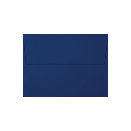 Picture of LUX Invitation Envelopes, A7, Peel & Stick Closure, Navy/Silver, Pack Of 50