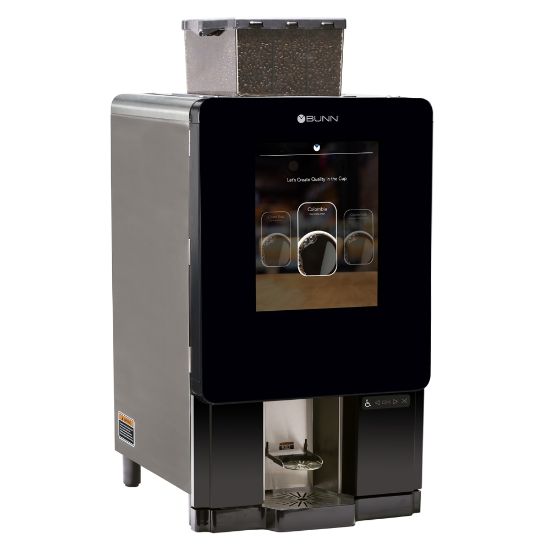 Picture of BUNN Sure Immersion 312 Bean-to-Cup Programmable Coffeemaker, BUNN #44400.0200