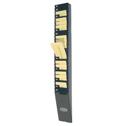 Picture of Lathem Time Expandable Time Card Rack, Black