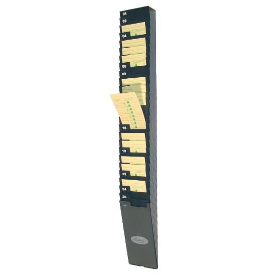 Picture of Lathem Time Expandable Time Card Rack, Black