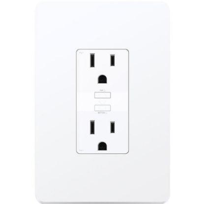 Picture of TP-Link Kasa Smart KP200 - Kasa Smart Plug, In-Wall Smart Home Wi-Fi Outlet - Works with Alexa, Google Home & IFTTT, No Hub Required, Remote Control, ETL Certified , White