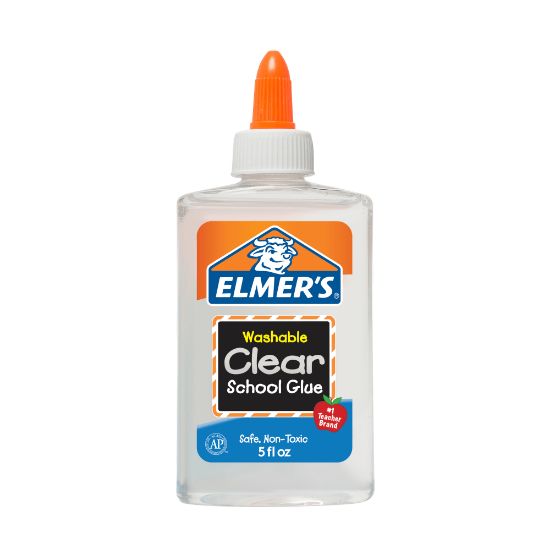 Picture of Elmers Clear Washable School Glue, 5 Oz.