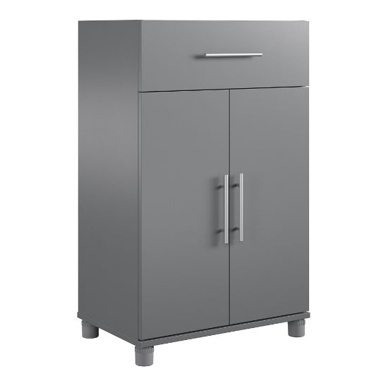 Picture of Ameriwood Home Camberly 2-Door/1-Drawer 24inW Base Cabinet, Gray