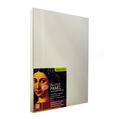 Picture of Ampersand Artist Panel Canvas Texture Cradled Profile, 11in x 14in, 3/4in, Pack Of 2