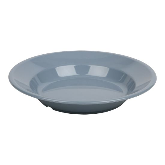 Picture of Cambro Camwear Dinnerware Bowls, With Lip, Slate Blue, Pack Of 48 Bowls