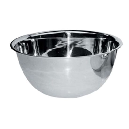 Picture of Winco Stainless Steel Mixing Bowl, 8 Qt, Silver