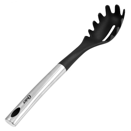 Picture of Oster Baldwyn Nylon Pasta Server Kitchen Utensil, 13-1/4in, Black