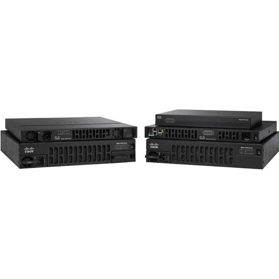 Picture of Cisco ISR 4321 (2GE,2NIM,4G FLASH,4G DRAM,IPB) - 2 Ports - 2 RJ-45 Port(s) - Management Port - 4 - 4 GB - Gigabit Ethernet - 1U - Rack-mountable, Wall Mountable