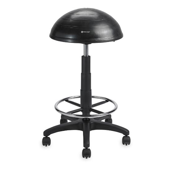 Picture of Gaiam High-Rise Balance Ball Stool, 31inH, Black