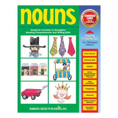 Picture of Barker Creek Grammar Activity Book, Nouns, Grades 1 To College