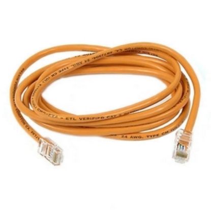 Picture of Belkin 700 Series Cat.5e Patch Cable - RJ-45 Male - RJ-45 Male - 1ft - Orange