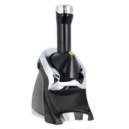 Picture of Edgecraft Yonanas Deluxe Non-Dairy Frozen Fruit Soft Serve Dessert Maker, 10-1/4in x 15-5/8in x 6-1/2in, Black