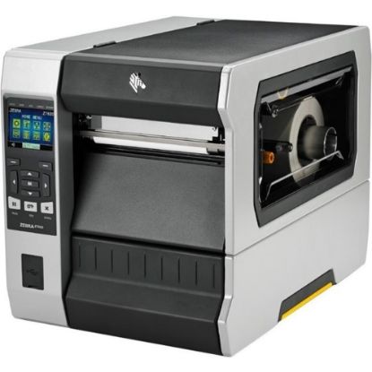 Picture of Zebra ZT620 Industrial Direct Thermal/Thermal Transfer Printer - Monochrome - Label Print - USB - Serial - Bluetooth - 12.50 ft Print Length - 6.61in Print Width - 12.01 in/s Mono - 203 dpi - 7.01in Label Width