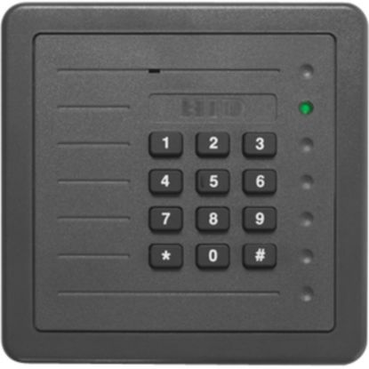 Picture of HID 125 kHz Wall Switch Proximity Reader - Contactless - Cable - 8in Operating Range - Wiegand - Box Mount, Wall Mountable - Gray