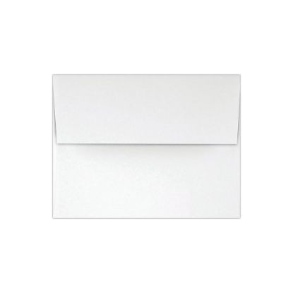 Picture of LUX Invitation Envelopes, A2, Peel & Press Closure, White, Pack Of 500