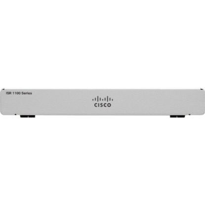 Picture of Cisco C1101-4P Router - 1 Ports - Gigabit Ethernet - Rack-mountable, Desktop - 1 Year