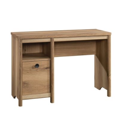 Picture of Sauder Dover Edge 43inW Single-Pedestal Computer Desk, Timber Oak