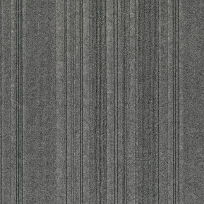 Picture of Foss Floors Couture Peel & Stick Carpet Tiles, 24in x 24in, Sky Gray, Set Of 15 Tiles