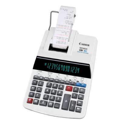 Picture of Canon MP49DII Printing Calculator, Gray