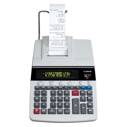 Picture of Canon MP41DHIII Printing Calculator, Black/Red