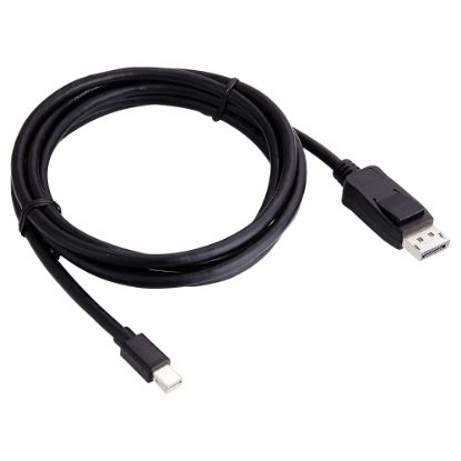 Picture of Viewsonic Male-to-Male Mini-Displayport-to-Displayport Cable, 6ft, Black