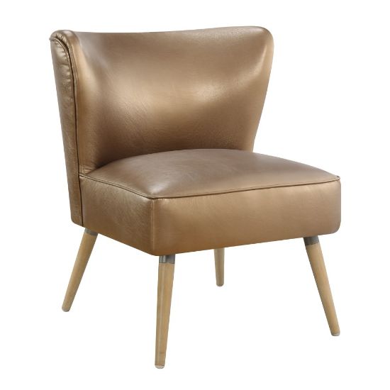 Picture of Ave Six Amity Side Chair, Sizzle Copper/Light Brown/Gold