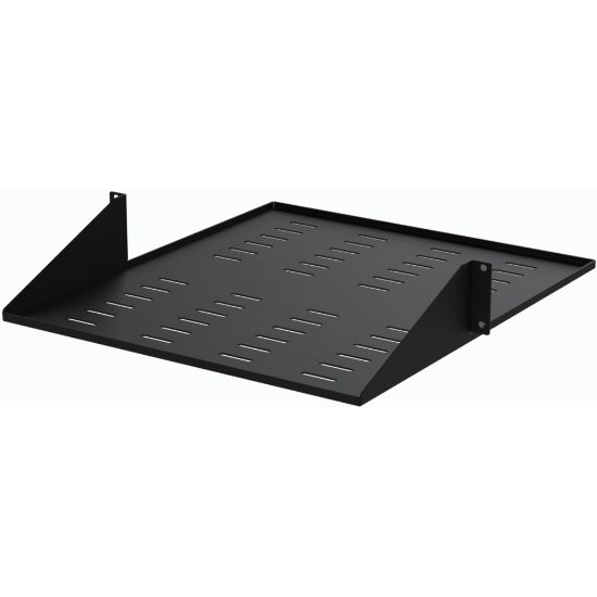 Picture of StarTech.comStarTech.com 2 Post Server Rack Shelf - Vented - Center Mount - Up to 75 lb. - 2 post Network Rack Shelf (CABSHF2POSTV2)